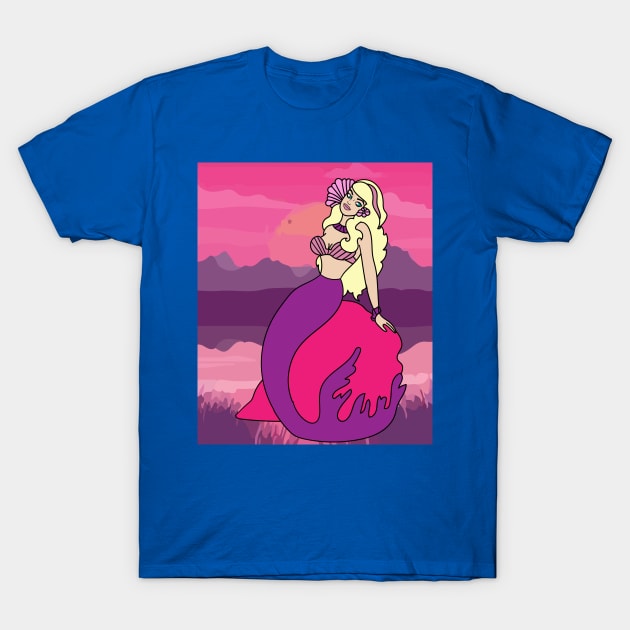 Mermaid Fabite Mythology T-Shirt by flofin